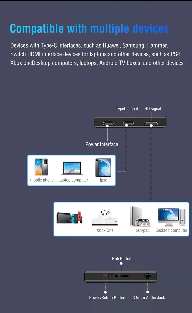 Portable Touch Monitor 16 Inch Gaming Screen - Matte HDR Portable Display with VESA Wall Mount