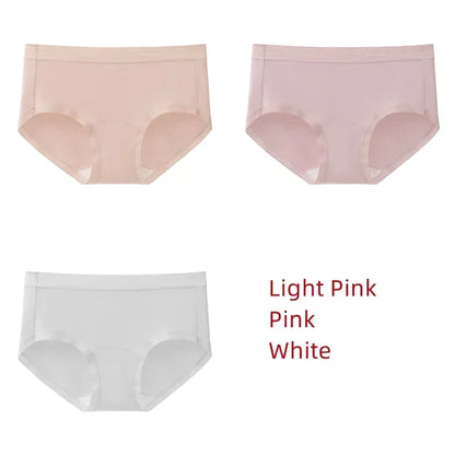 3Pcs Modal Women's Panties Lengthened Inner Crotch Female Briefs Underwear Underpants M-XXL 7A Level Antibacterial Sexy Soft Fit