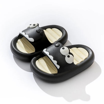 Children Dinosaur Slippers - Soft Soled Anti Skid Kids Summer Shoes Sandals