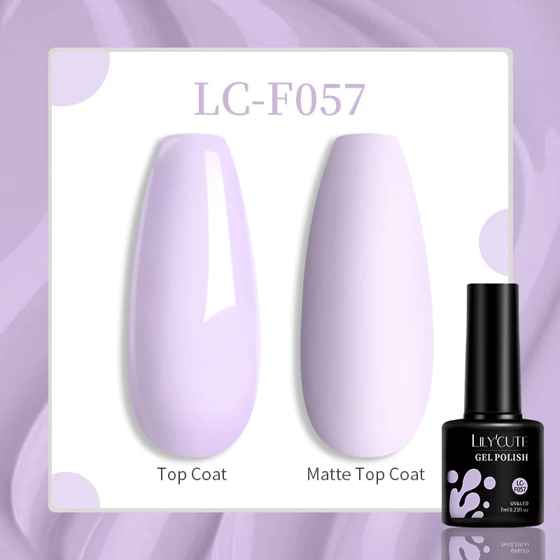 Gel Nail Polish - LILYCUTE UV Gel Varnish 7ML | Soak Off, Long Lasting Colors