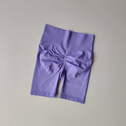 Women Yoga Shorts – High Waist Seamless Sport Shorts | Hip Push Up, Quick Dry