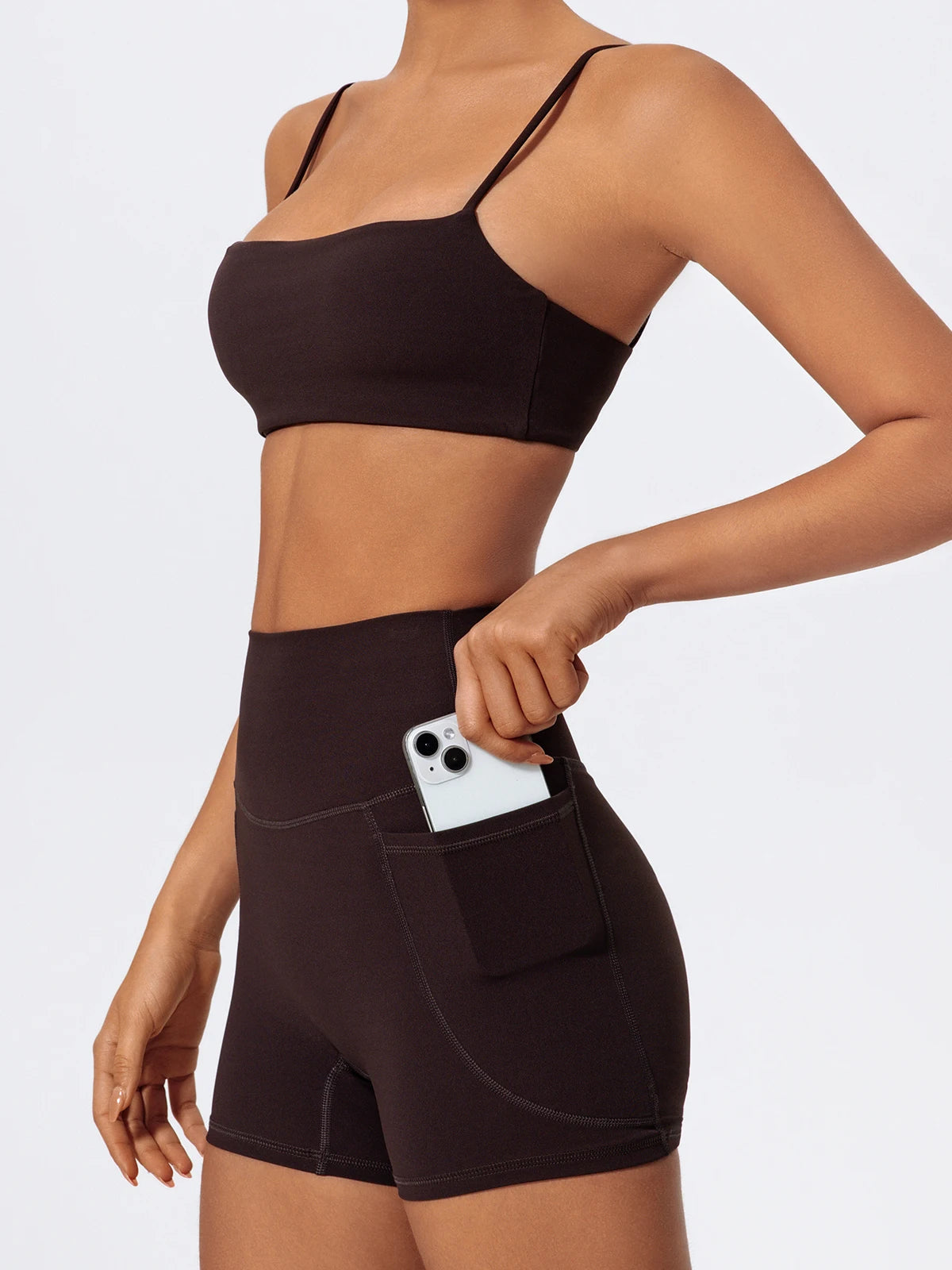 Women Gym Workout Set – Two Piece Activewear with Quick Dry Sportswear & Breathable Bra