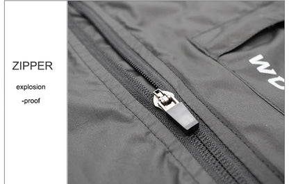 WOSAWE Cycling Jackets Summer Bicycle Jackets Windbreaker Lightweight MTB Sports Windbreaker Outdoor Sunscreen Riding Equipment