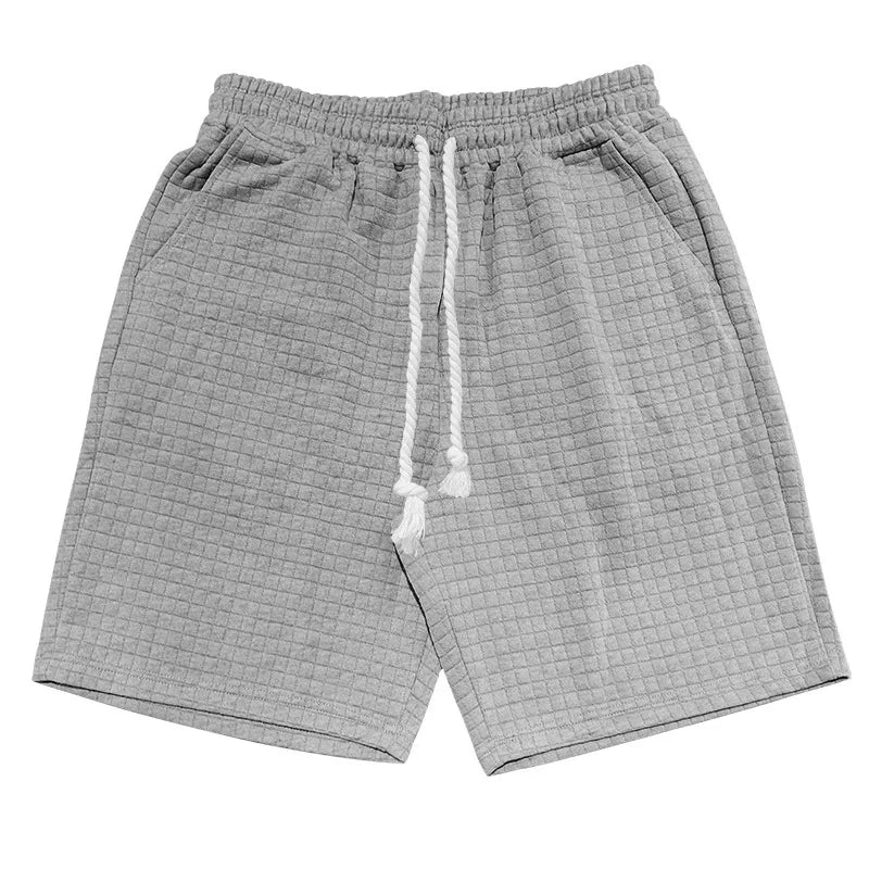Men's Casual Shorts - Summer Lightweight Drawstring Baggy Fitness Pants