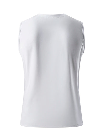 Summer Men's Fitness Basic Tank Top Quickly Dry Sport Top Running Vest Gym Fitness Sleeveless Sport Shirt Tank Tops