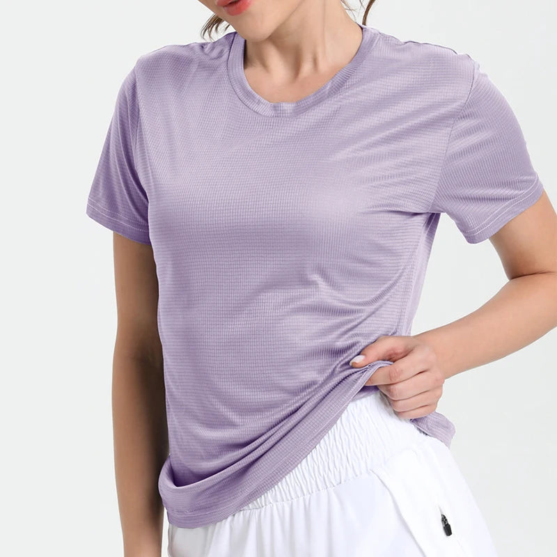 Women's Quick-Dry Sport T-Shirt – Ultralight Breathable Running Top