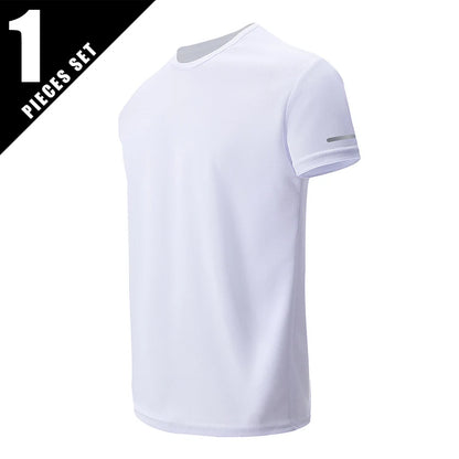 Men's Quick Dry T-Shirt - Four Season Sports Tee | Breathable Polyester, Plus Size