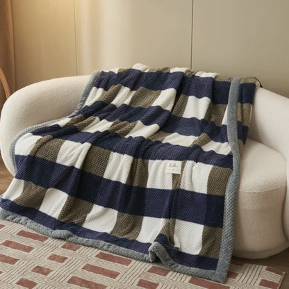 Soft Chenille Knit Throw Blanket - Handmade Machine Washable Cozy for Couch  Bed - ZOOMNSTORE