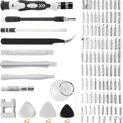 115-in-1 Magnetic Precision Screwdriver Set - Multifunctional Repair Tools Kit for DIY and Household Use
