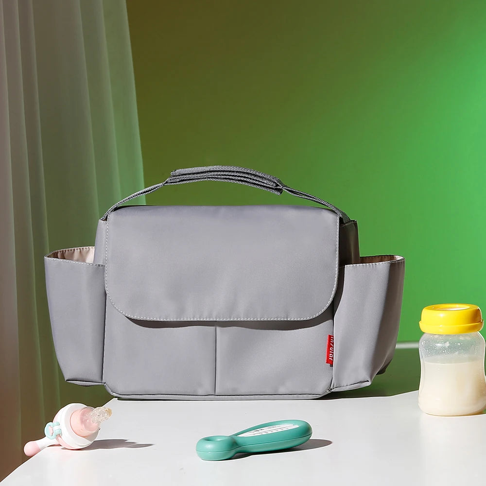 Universal Buggy Baby Pram Organizer Bottle Holder Multipurpose Baby Stroller Accessory Stroller Caddy Storage Diaper Nappy Bag