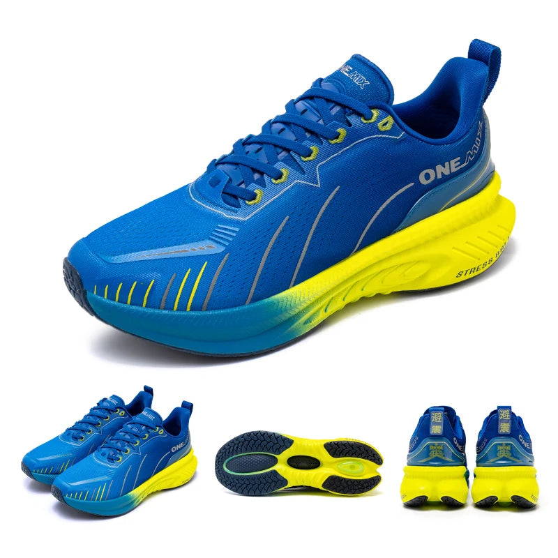 Cushioning Running Shoes – Lightweight Outdoor Non Slip Sneakers for Marathon