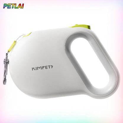 Dog Telescopic Leash 5m Reflective Leash Silicone Effort-Saving Handle Safe Walking the Dog at Night Explosion-Proof Dog Leash