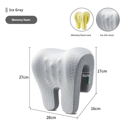 Memory Foam Neck Pillow - Ergonomic Headrest & Neck Support Cushion for Office Chair