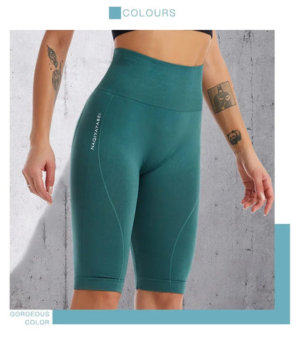Sports Pants Fitness Yoga Pants Women Body Sculpting Belly Pants Tight Breathable Quick-drying Sexy High Waist Running Workout