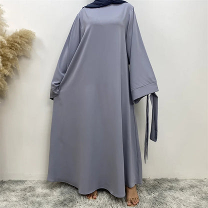 Modest Abaya Dress Ramadan Kaftan For Women | Elegant Muslim Maxi Robe