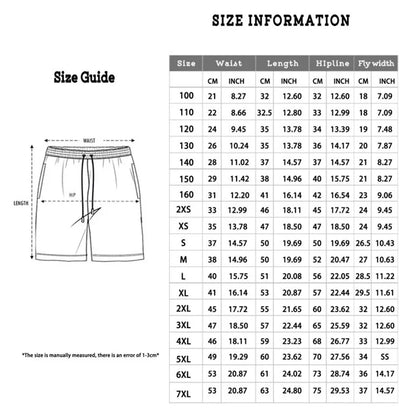 Summer Fashion Striped 3D Print Beach Shorts Swimwear Men's Oversized Surfing Board Pants Holiday Swimsuits Trunks Man Clothing