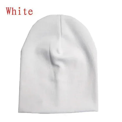 Hip Hop Baby Hat  Scarf Set - Cotton Toddler Cap for Boys  Girls Winter Warm Solid Color