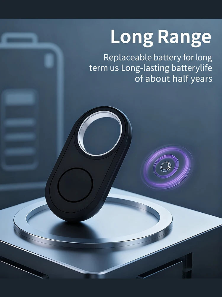 Google Find My Smart Tag Bluetooth Tracker Anti Lost Item Finder Locator for Android Keys Wallet Luggage Pet Replaceable Battery