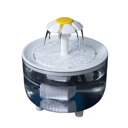 B USB Electric Mute 1.2L Pet Water Fountain Automatic Cat Drink Bowl Filter Pet Drinking Dispenser Drinker For Cats Water Filter