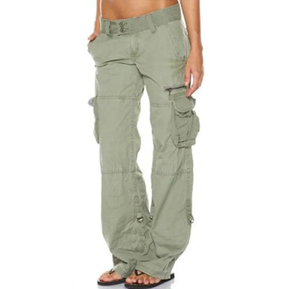 Women's New Spring and Autumn European and American Fashion Classic Street Trend Daily Retro French Wide Leg Work Pants