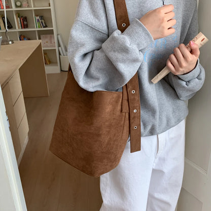 Leopard Print Tote Bag – Large Capacity Crossbody Shoulder Bag for Autumn Winter