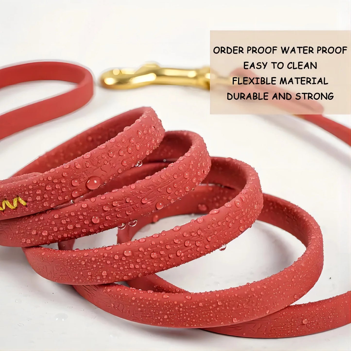 Dog Leash 5ft, 10ft, 20ft, 30ft PVC Recall Waterproof Dog Leash Beach Swimming Training Dogs Lead for Pet, Medium and Large Dogs