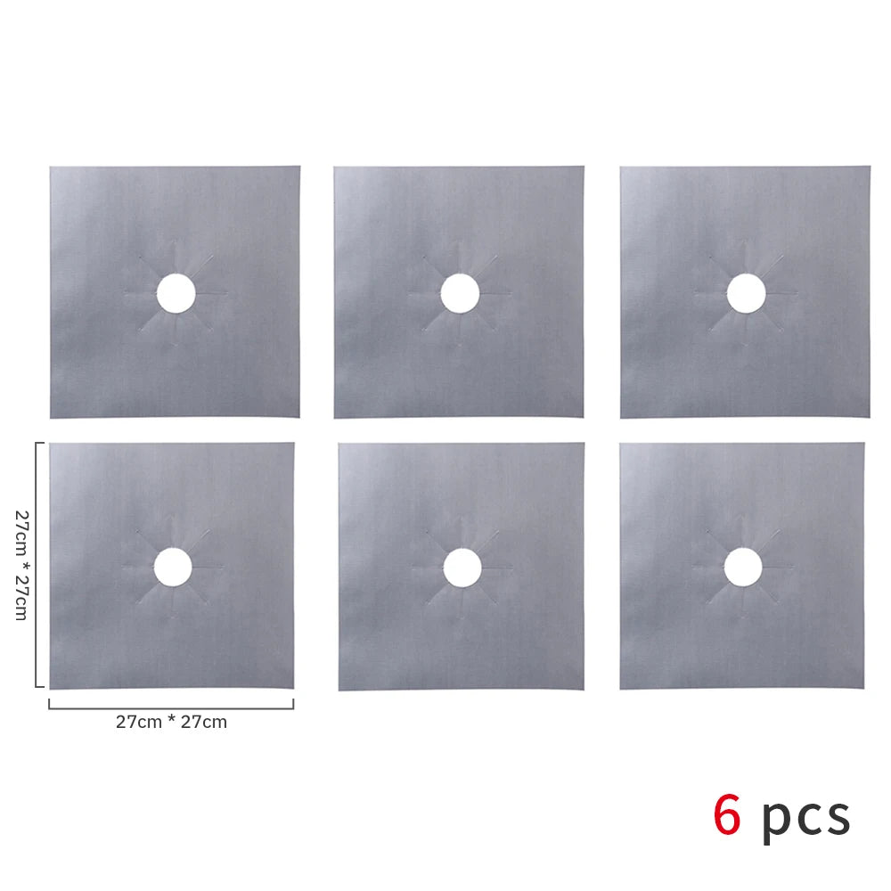 Gas Stove Protector Mats – Reusable Heat-Resistant Stovetop Liners