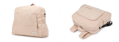 Soboba Large Capacity Diaper Backpack for Mom with Soft Corduroy Fabric and Convenient Design