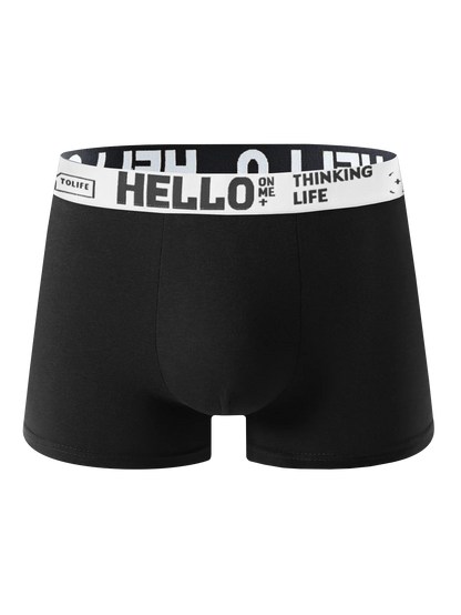 Mens Underwear Briefs - 10 Piece Trendy Comfortable Boxers Set