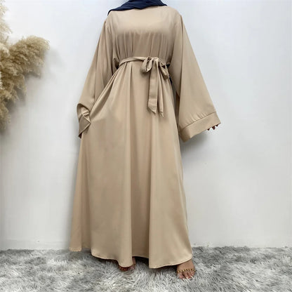 Modest Abaya Dress Ramadan Kaftan For Women | Elegant Muslim Maxi Robe