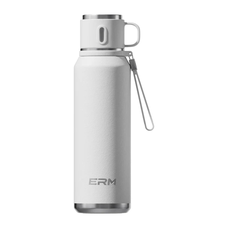 Double Wall Vacuum Insulated Thermos Bottle Stainless Steel Flask Portable Travel Mug With Lid Outdoor Hiking Gym Daily Use