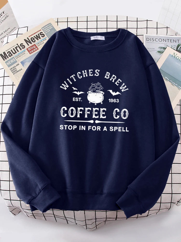 Simple autumn women's hoodie, casual fleece long sleeved warm full set women's pullover