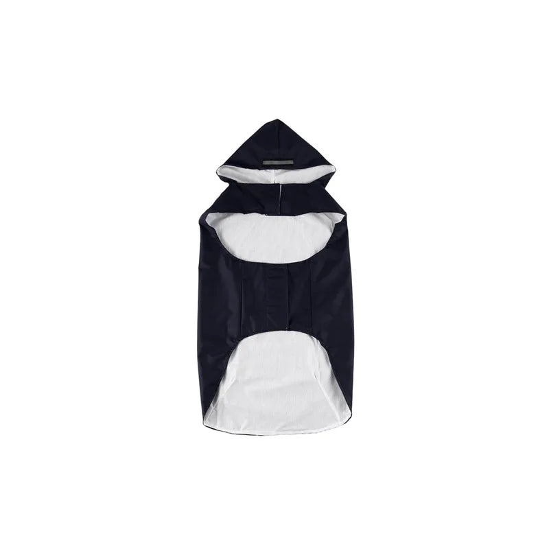 Dog Raincoat Waterproof Hoodie Jacket Rain Poncho Pet Rainwear Clothes with Reflective Stripe for All Sizes Big Puppies