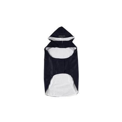 Dog Raincoat Waterproof Hoodie Jacket Rain Poncho Pet Rainwear Clothes with Reflective Stripe for All Sizes Big Puppies