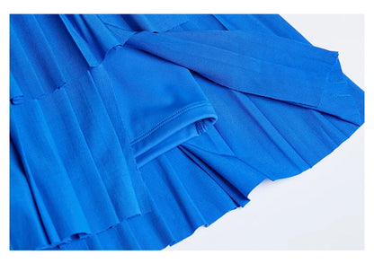 Women Sports Mini Pleated Skirt Golf Tennis Skirts High Waist Double Layer Gym Fitness Running Yoga Athletic Workout Skort