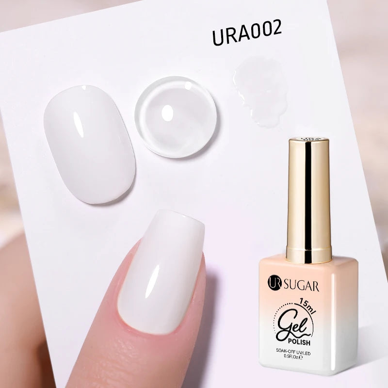 Jelly Gel Polish - Eco Friendly Semi Permanent UV LED Nail Polish for Salon Use