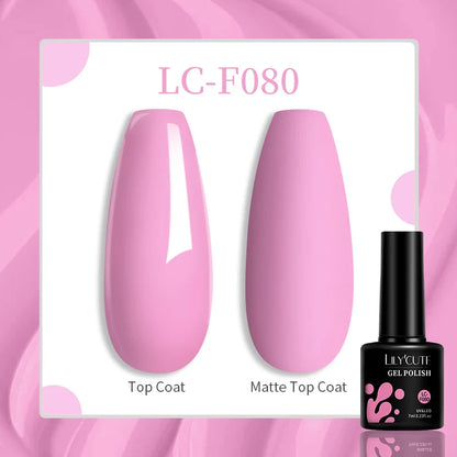 Gel Nail Polish - LILYCUTE UV Gel Varnish 7ML | Soak Off, Long Lasting Colors