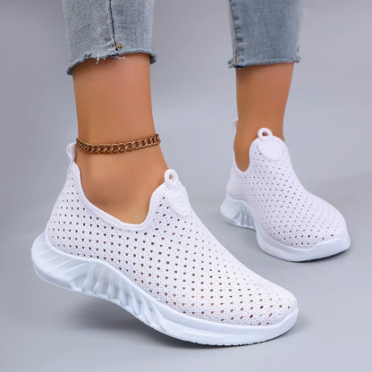 Women's summer breathable mesh flat shoes women's shoes casual sneakers shoes, clearance free shipping
