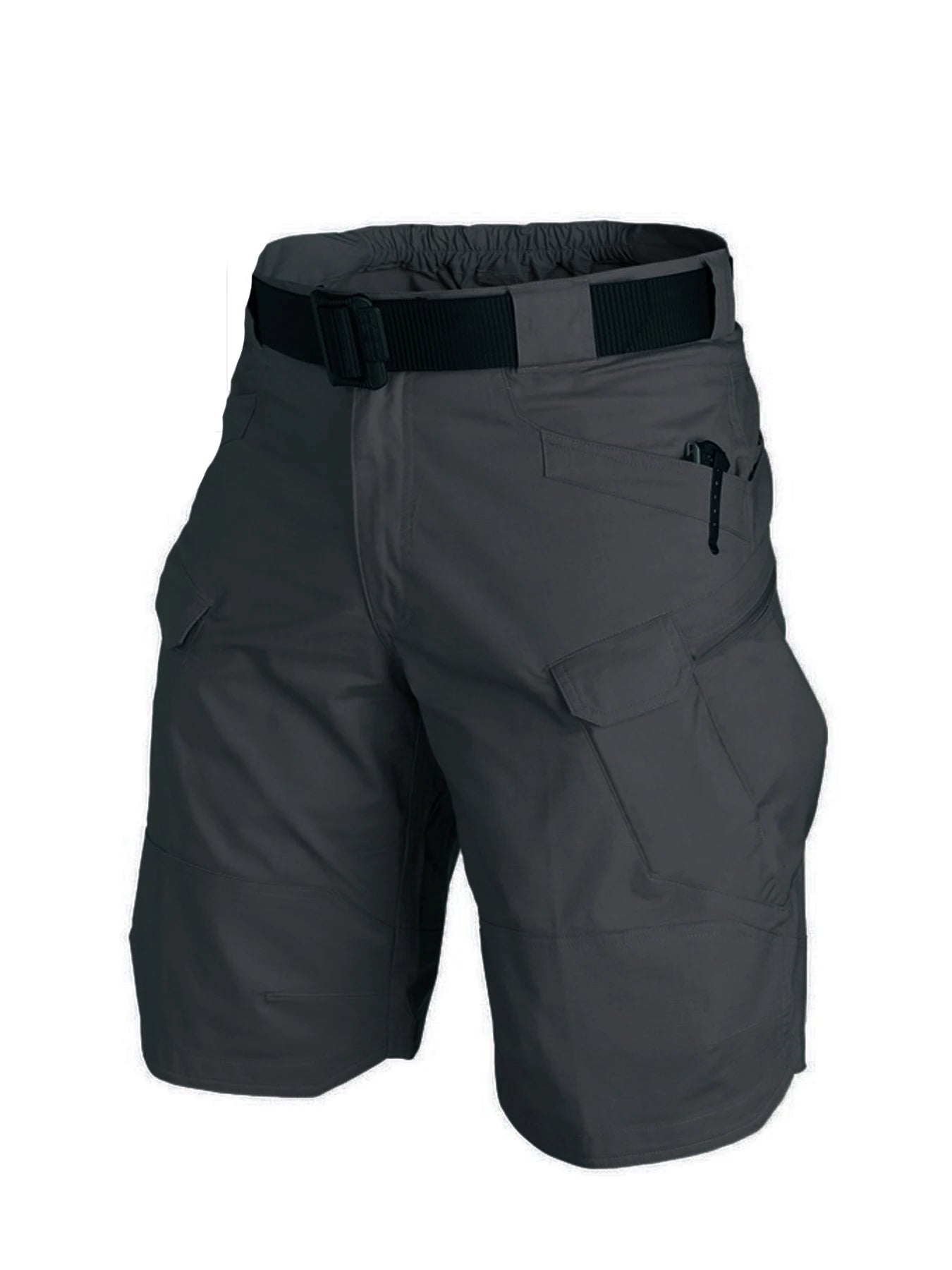 Tactical Camo Shorts - Men's Cargo Shorts With Multiple Pockets, Knee Length