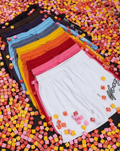 Trend Men's Mesh Beach Swim Casual Shorts Man Quick Dry Loose Basketball Jogger Short Pants Gym Fitness Sport Running Sweatpants
