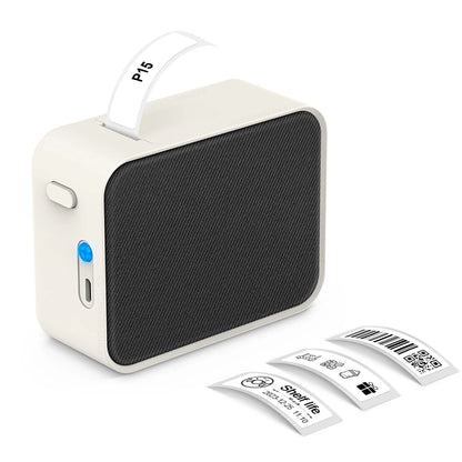 Wireless Bluetooth Label Printer Portable Thermal Printer Marklife P15 Inkless Labeling Machine Mini Label Maker P15 Sticker