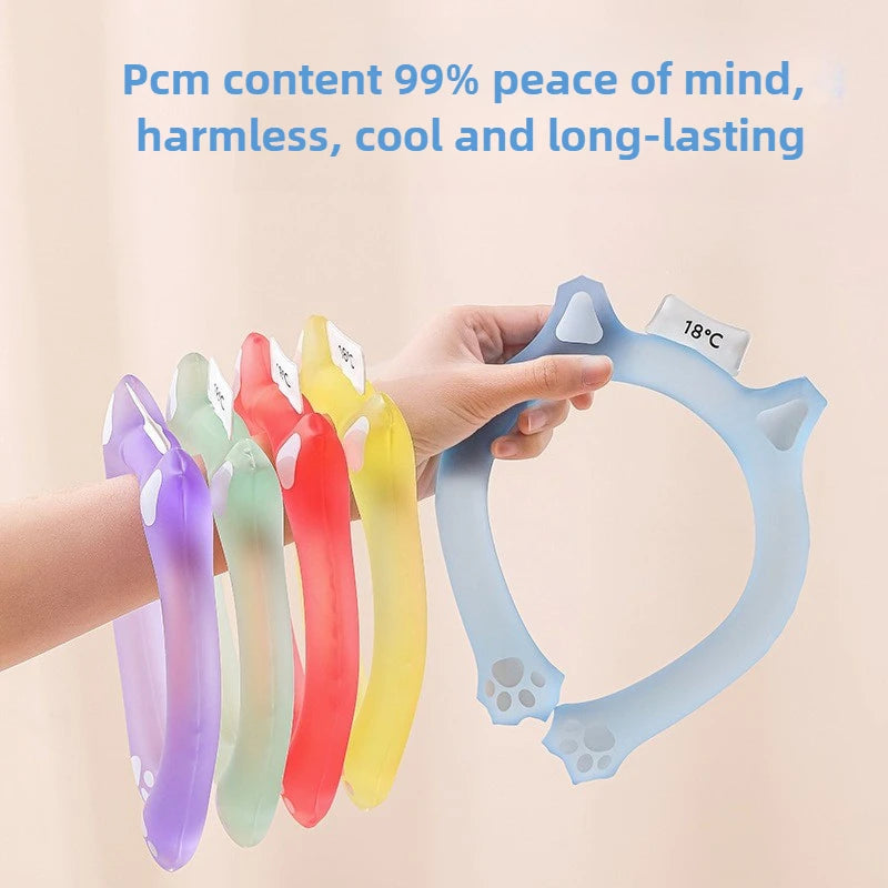 PCM Cooling Neck Ring – 18°C Self-Activating Cool Collar