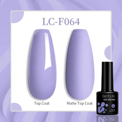 Gel Nail Polish - LILYCUTE UV Gel Varnish 7ML | Soak Off, Long Lasting Colors