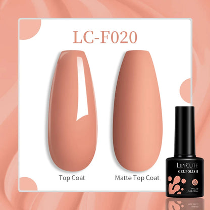 Gel Nail Polish - LILYCUTE UV Gel Varnish 7ML | Soak Off, Long Lasting Colors