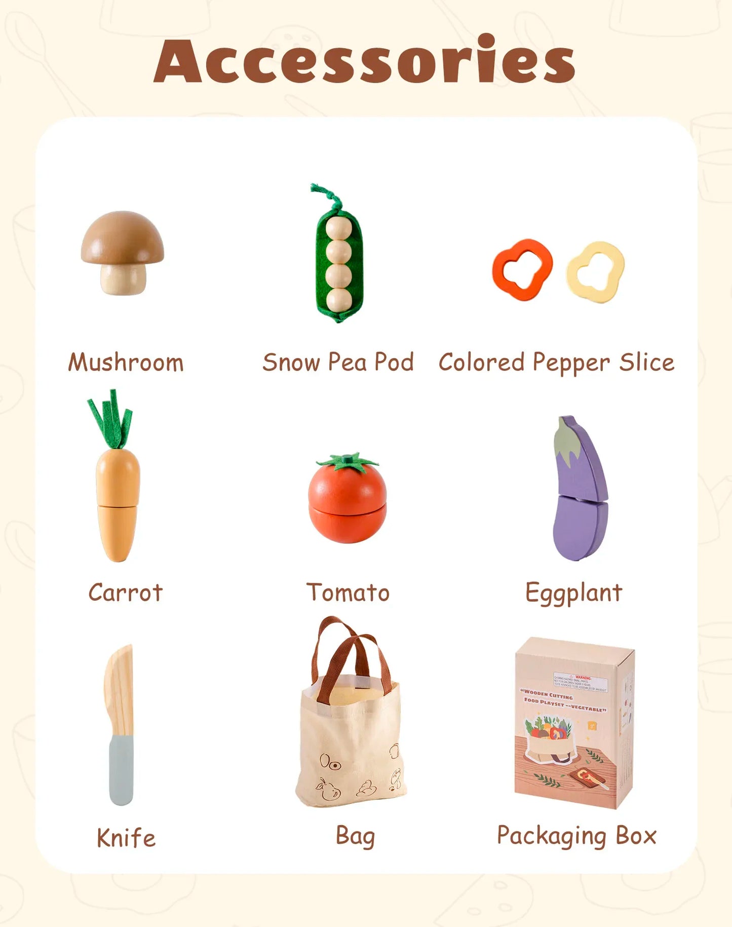 Robotime Robud Kitchen Pretend Toy Wooden Classic Game Educational Toy For Children Kids Gift Cutting Fruit Vegetable Food Set