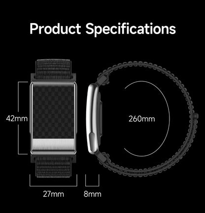 New No Screen Health Bracelet Precise Heart Rate Blood Pressure ECG Monitor Call Reminder Smart Watch Sport Band Fitness Tracker