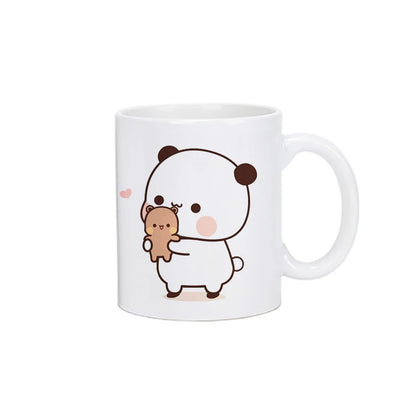 Coffee Milk Cup - Ceramic Mocha Cat Mug | Eco Friendly Kawaii Drinkware Gift