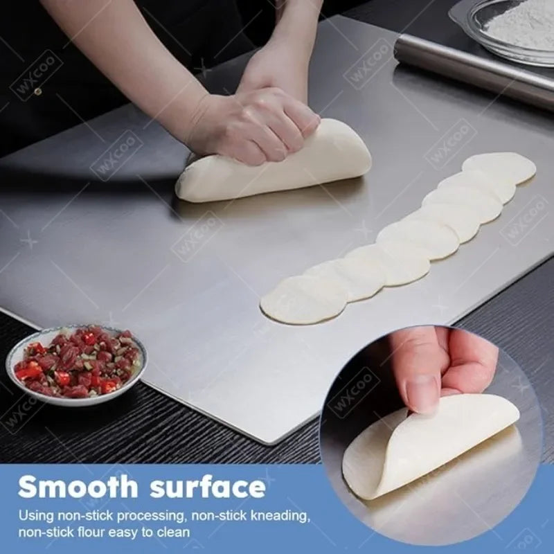 Acrylic Cutting Board with Lip - Clear Kitchen Countertop for Meat Bread  Fruit - ZOOMNSTORE
