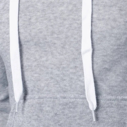 Mens Casual Hooded Collar Drawstring Hoodies Sweatshirts Long Sleeve Shirts Outdoor Streetwear Solid Color Lightweight Pullover