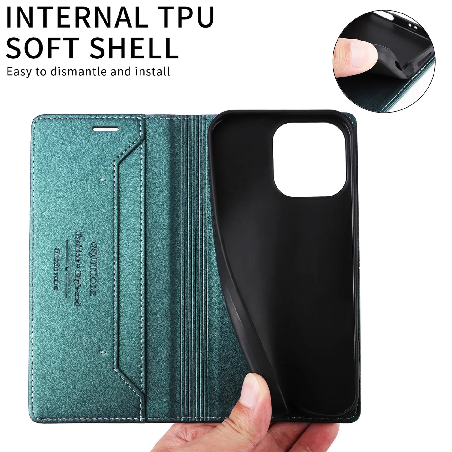 Leather Flip Phone Case For Samsung Galaxy S26 S10 Plus S20 S21 FE S22 S23 S24 S25 Note20 Ultra Magnetic Wallet Protect Cove